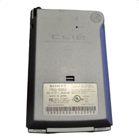 Sony Clie PEG-S360 PDA - Picture 10 of 14